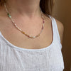 Springtime Gemstone Bead Necklace by Brin