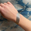 Fluid Sterling Silver Wave Cuff Bracelet