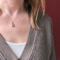 Sweet Details Art Deco Diamond & Sapphire Pendant