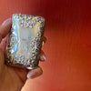 Charming Repoussé Sterling Cigarette Case