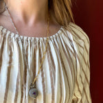 Sterling & Amethyst Locket in the Balinese Style