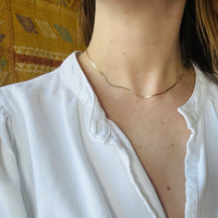 Italian 14k Gold 16" Serpentine Chain