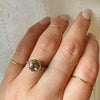 Effervescent 1.70ct Champagne Diamond Art Deco Ring