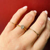 Antique Oval Old Mine Cut Diamond in Revival Ring