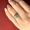 Magnificent Edwardian Diamond & Platinum Dome Ring