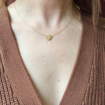 Verdant Green Man with Diamond Necklace