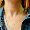Petite Opal in Engraved Hexagon Conversion Pendant