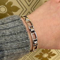 Chic Sterling Silver Line Bracelet from Zina