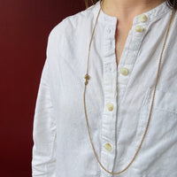 Georgian 18k Gold Chain with Hand Clasp by Ancient Influences