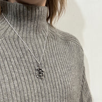 Modernist Free Form Sterling Silver Pendant