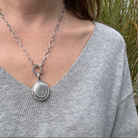 Sassy Sterling Chain with Big Bolt by Ancient Influences