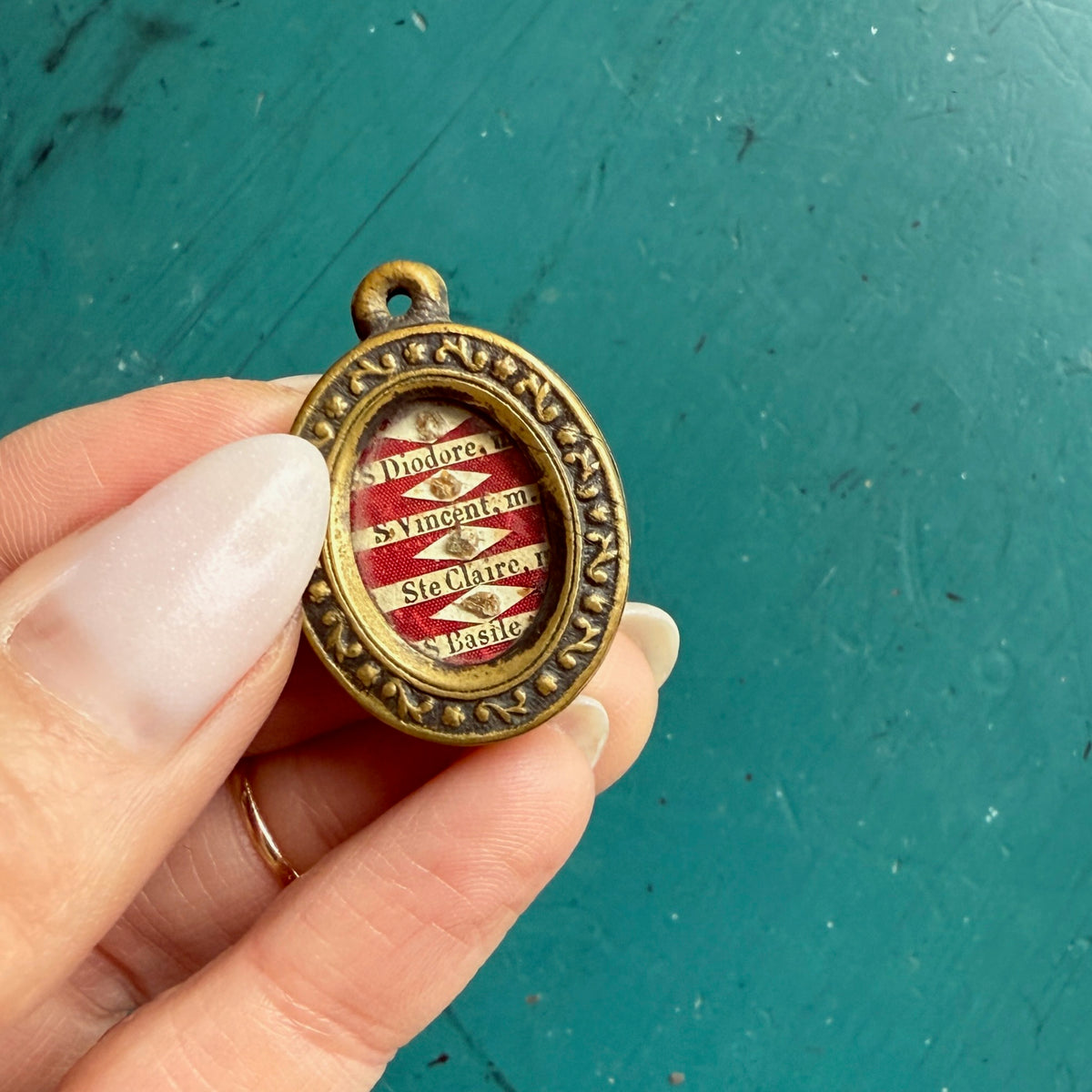 Rare Reliquary Pendant Circa 1800