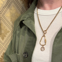 Lucky Number 13 Charm in 9k Gold