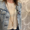 Handsome Charm Holder on Serpentine Chain by Ancient Influences