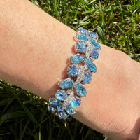 Eisenberg Baby Blues Swarovski Crystal Bracelet