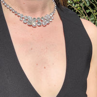 Effervescent Crystal Cluster Necklace by Eisenberg