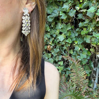 Glamorous Crystal Drop Earrings from Eisenberg