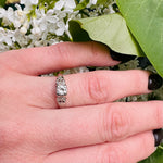 Charming Two-Tone 1930s Diamond Engagement Ring