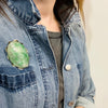 Meso-American Mask Eisenberg Original Brooch