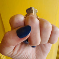 Monumental Keyhole Door Statement Ring