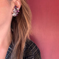 Shades of Purple Eisenberg Earrings