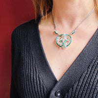 Romantic Hollycraft Necklace & Earring Set