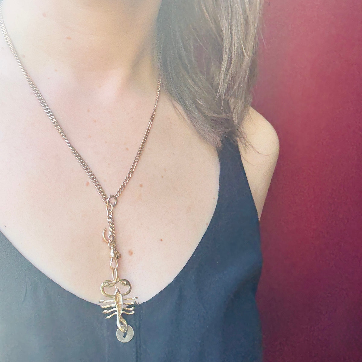 Gold Scorpio Scorpian by Grosse