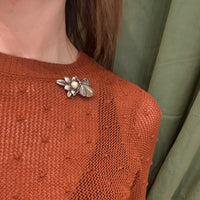 Beautifully Detailed Butterfly Brooch