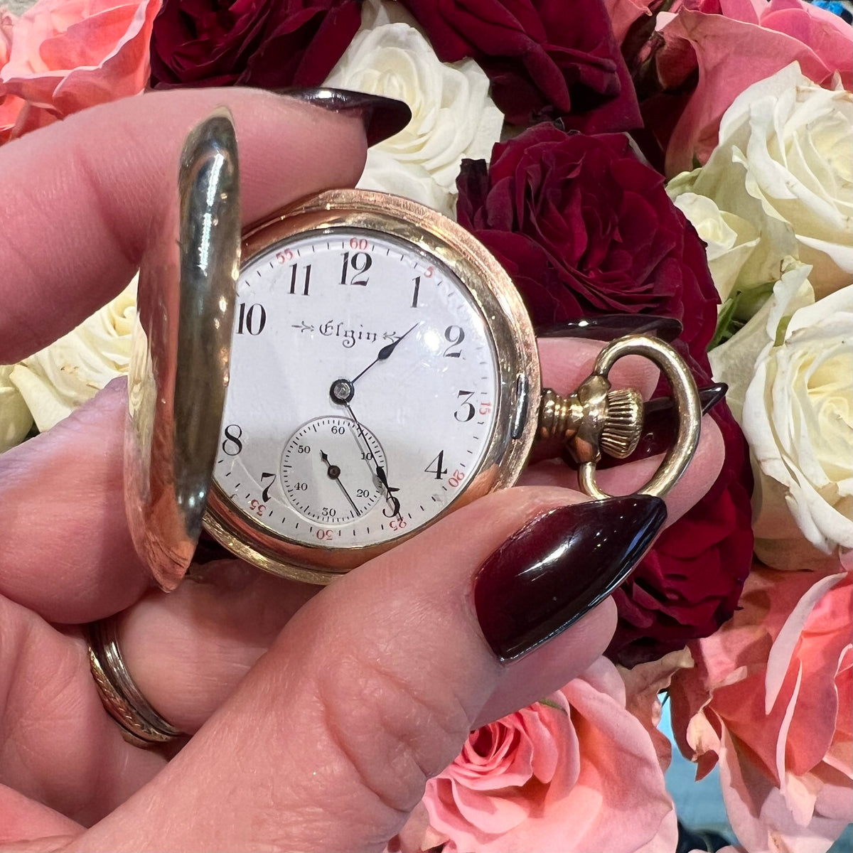 Pretty Elgin Pendant Watch