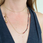 Witchy Bird's Talon & Garnet Talismanic Charm