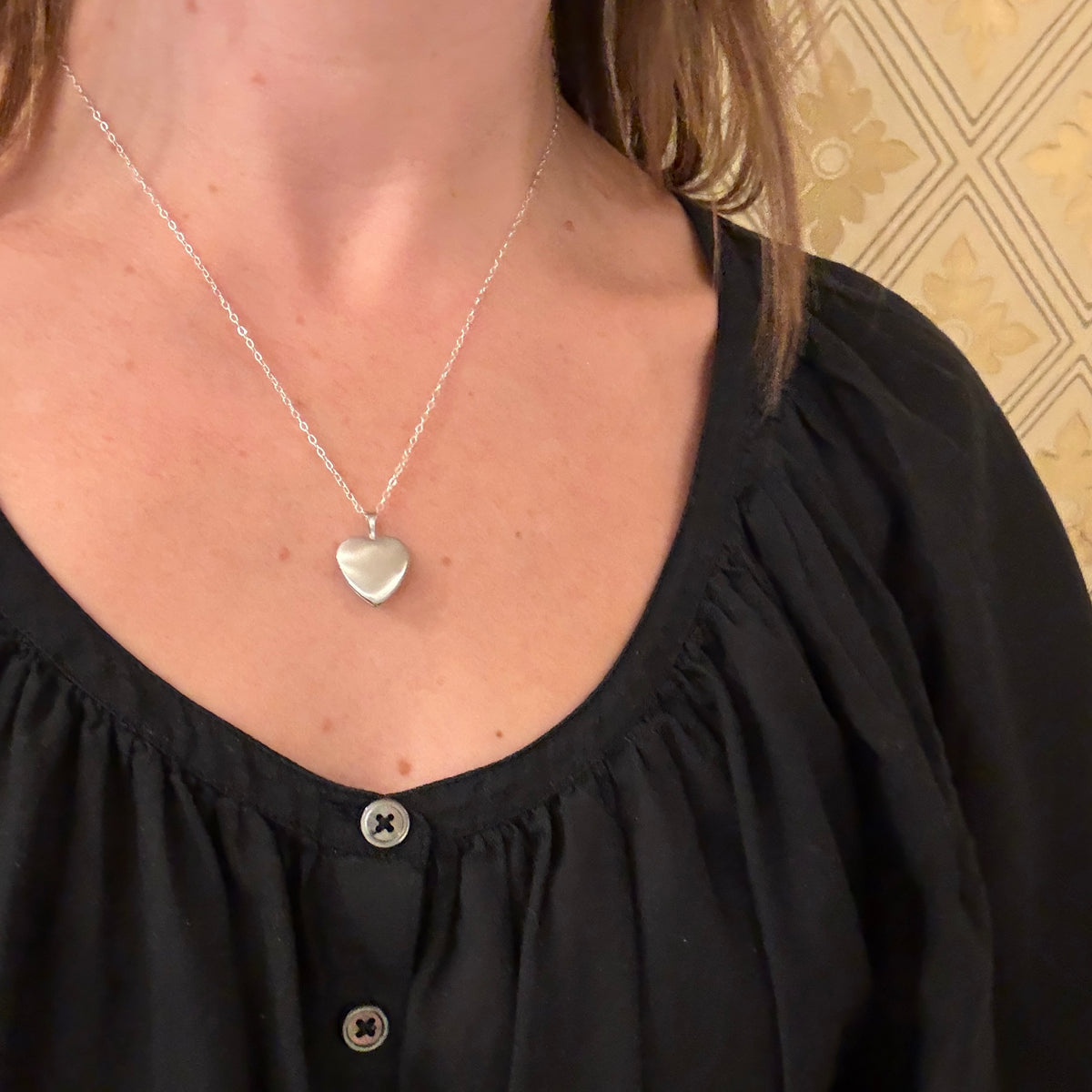 Sentimental Sterling Silver Heart Locket