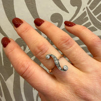 OMC Diamond Art Nouveau Ring