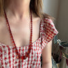 Graduated Bakelite Bead Necklace
