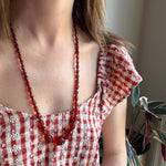 Graduated Bakelite Bead Necklace