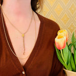Extra Long Victorian Chain with Etruscan Revival Slide