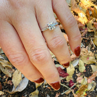 Dazzling Old Euro Diamond in Timeless Platinum Ring