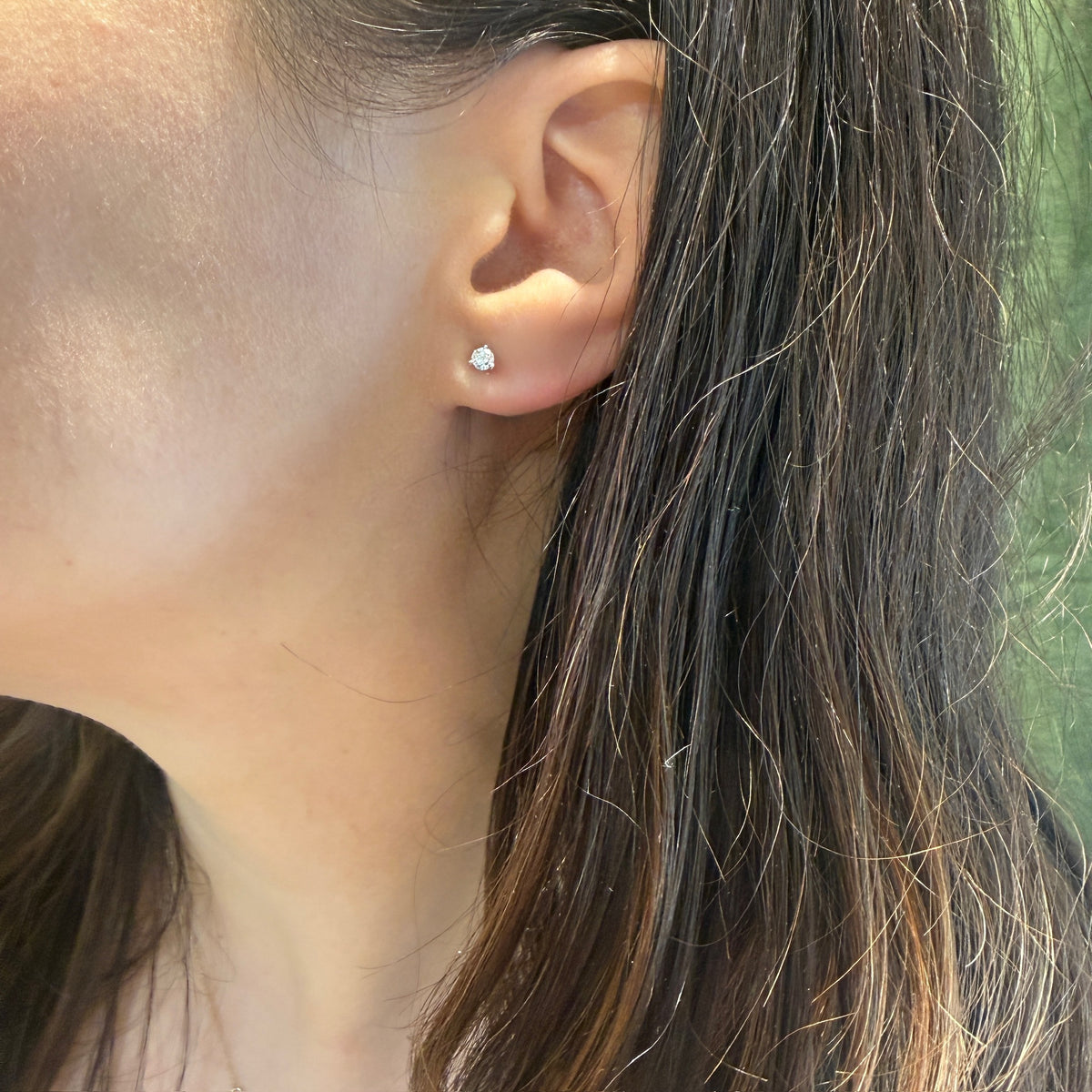Wee .23tcw Old European Cut Diamond Studs by 720