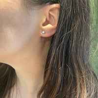 Wee .23tcw Old European Cut Diamond Studs by 720