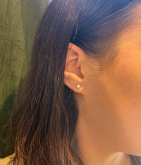 Petite .33tcw Old European Cut Diamond Studs by 720
