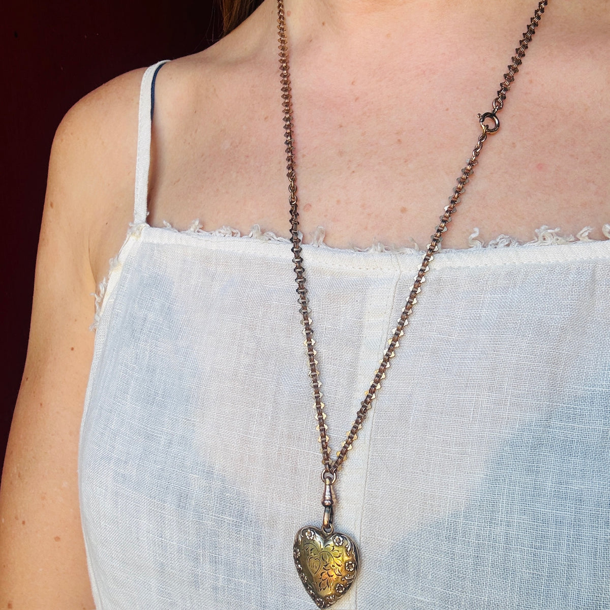 Elaborate Gold Fill Chain with Hook by Ancient Influences