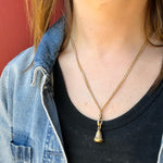 Gold Curb Chain with Best Locking Hook by Ancient Influences