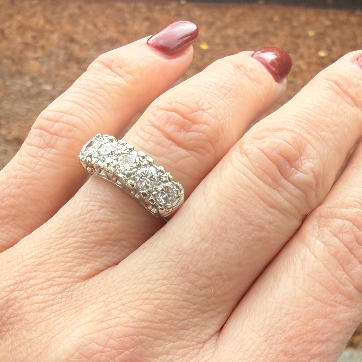 Perfect Chunky Diamond Band