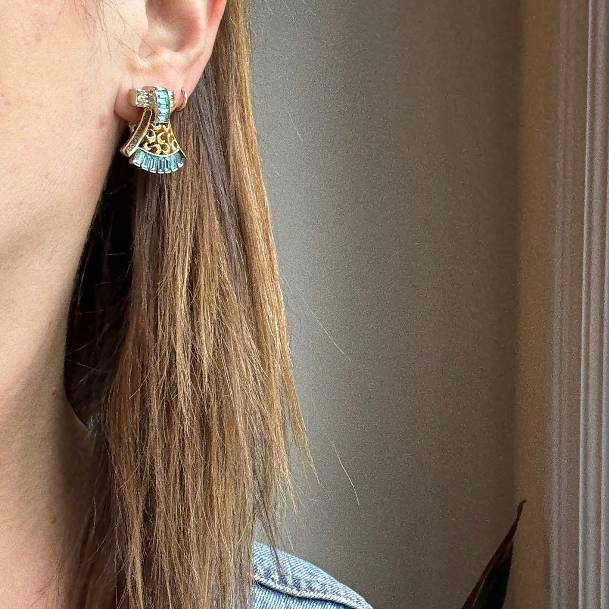 Darling Doorknocker Clip-On Earrings from Coro
