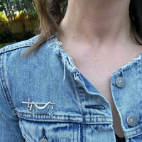 Chivalric Broadsword & Mantle Brooch by ORA