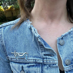 Chivalric Broadsword & Mantle Brooch by ORA