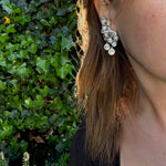 Dramatic Crystal Cluster Earrings by Eisenberg