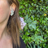 Sparkling Sprays of Swarovski Crystal Earrings by Eisenberg