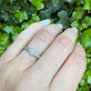 Classic 1940s Platinum Diamond Engagement Ring