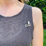 Three Little Penguins Brooch by Marcel Boucher