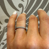 Platinum Forget-me-Not Diamond Band 1922